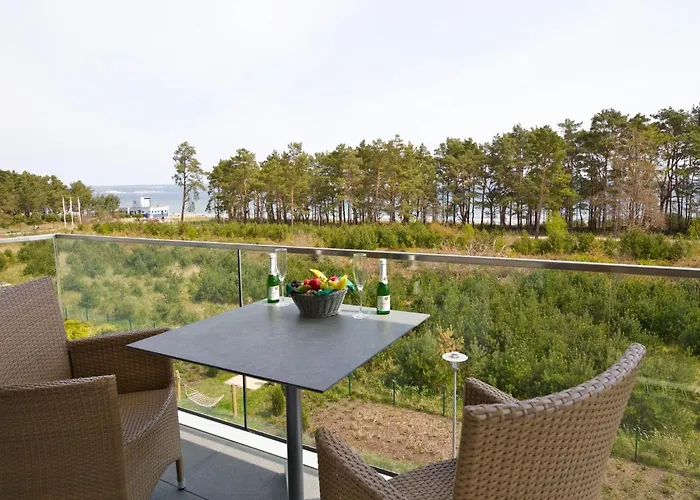 Duenenresidenz Prora - Ferienwohnung Mit Meerblick, 1 Schlafzimmer Und Balkon Np-312